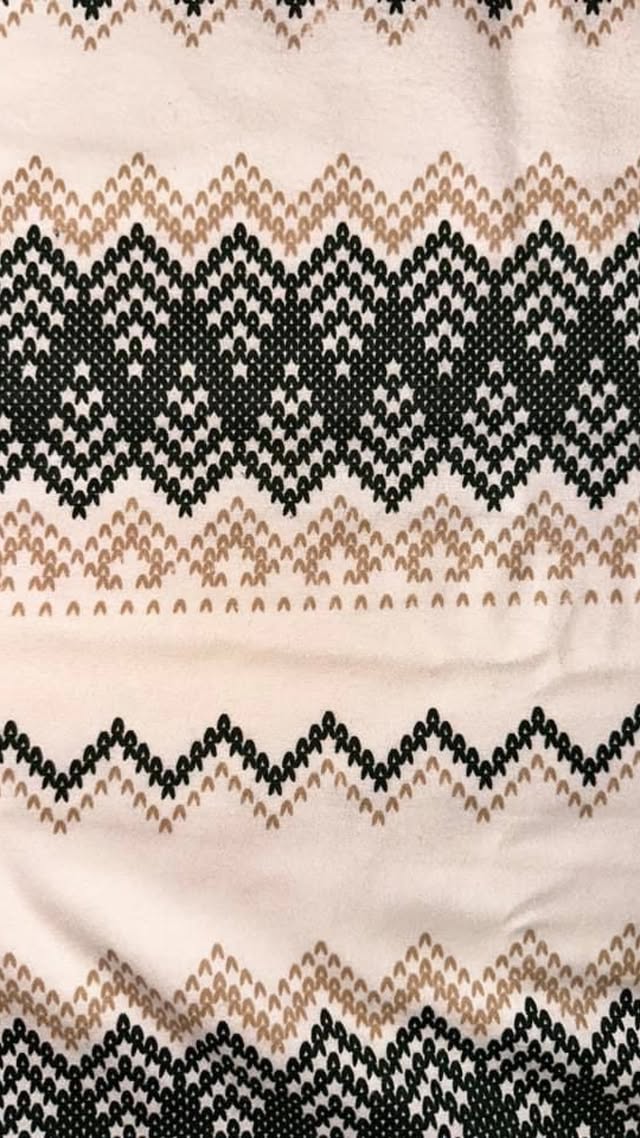 Black And Tan Sweater