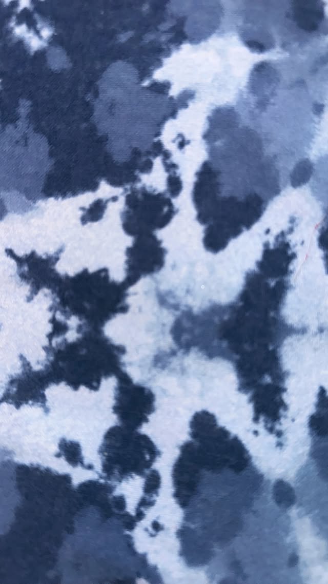 Blue Tie Dye
