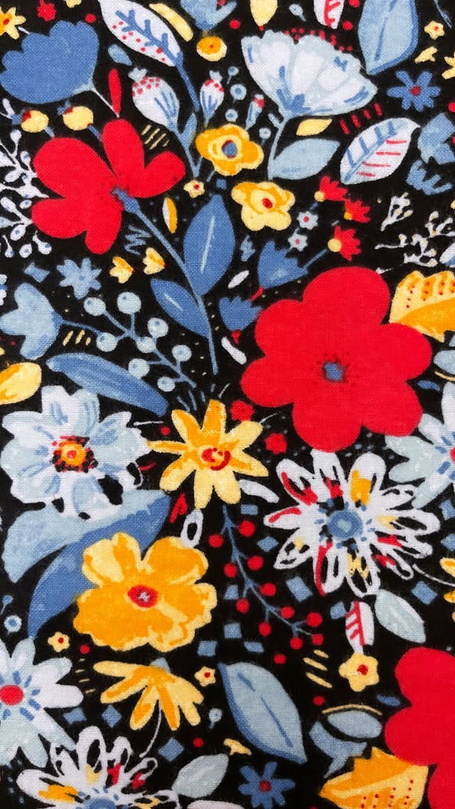 Red And Blue Garden