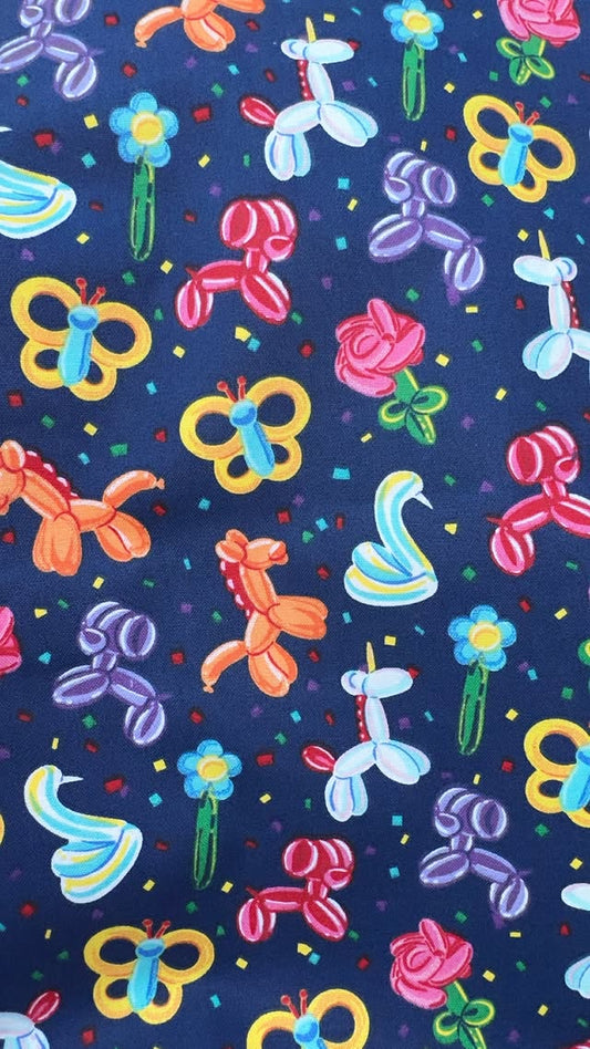 Balloon Animals On Navy