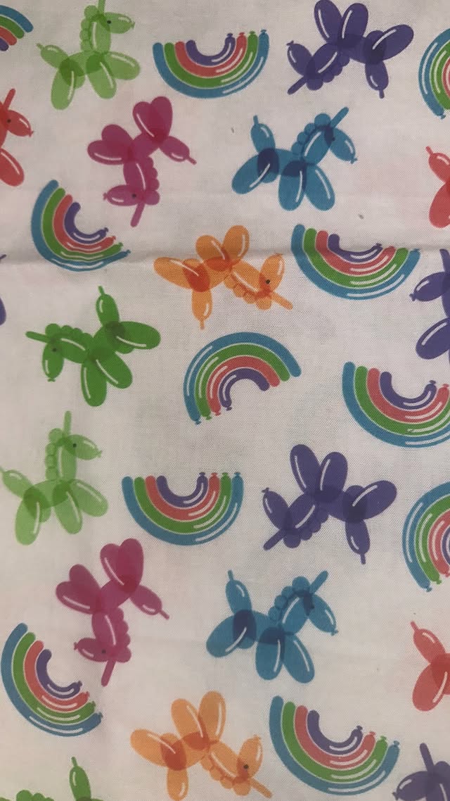 Balloon Animals On White