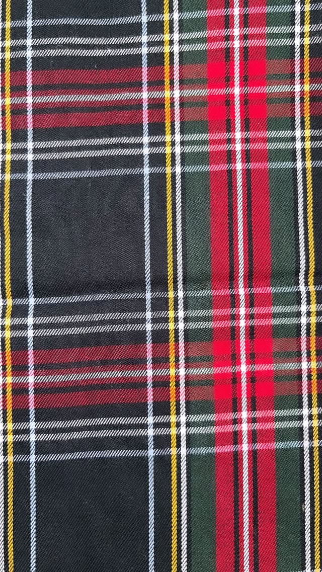Black, Red, Green, And Yellow Plaid