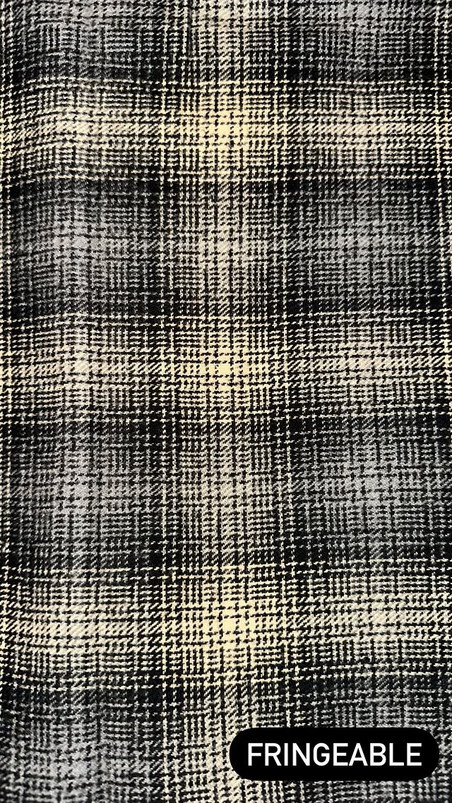 Black And Tan Plaid