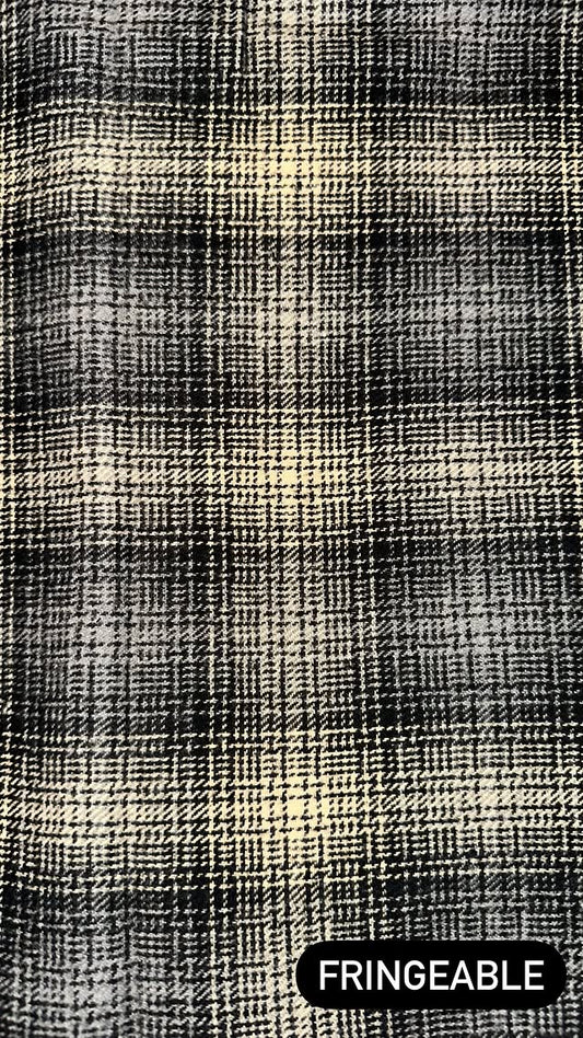Black And Tan Plaid