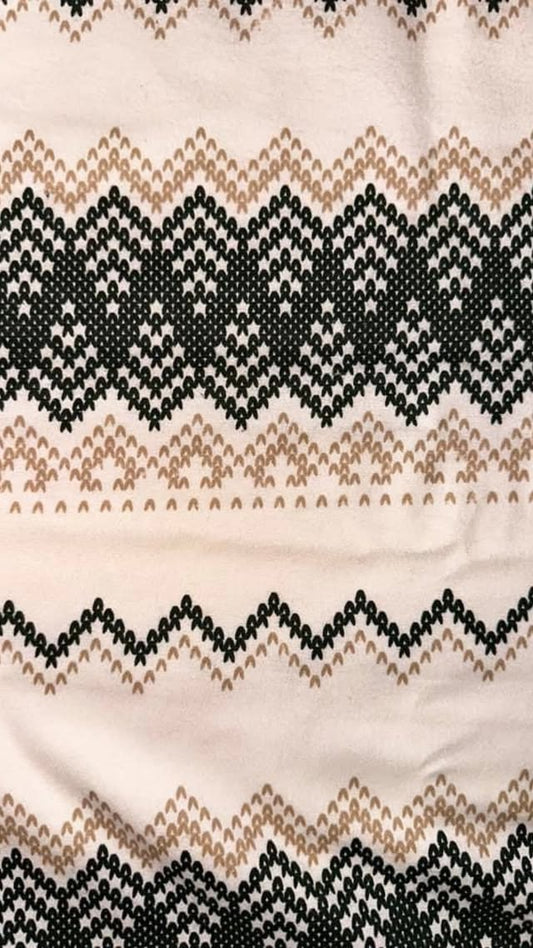 Black And Tan Sweater