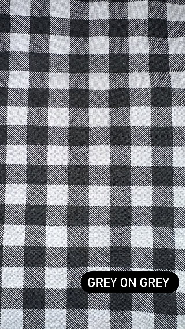 Black And White Medium Checkered
