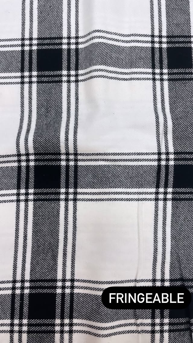 Black And White Plaid 2