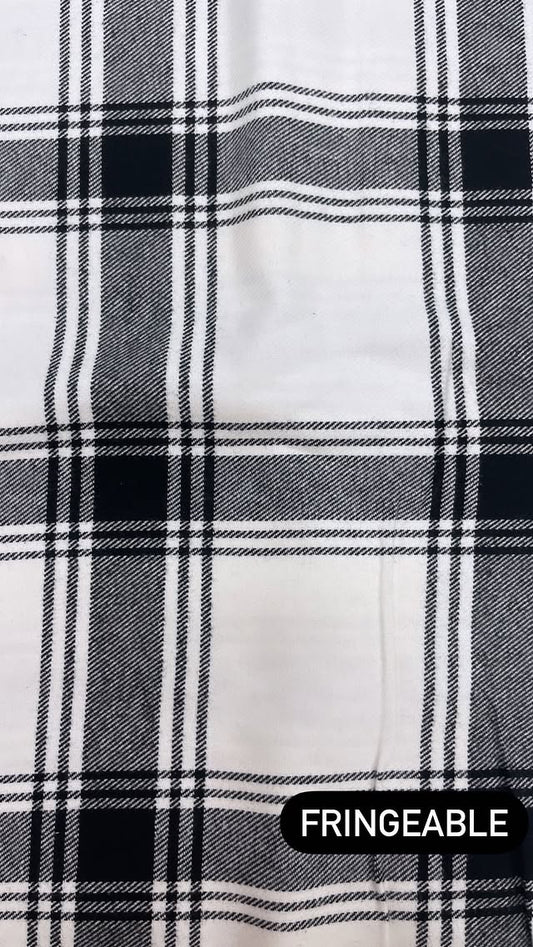 Black And White Plaid 2