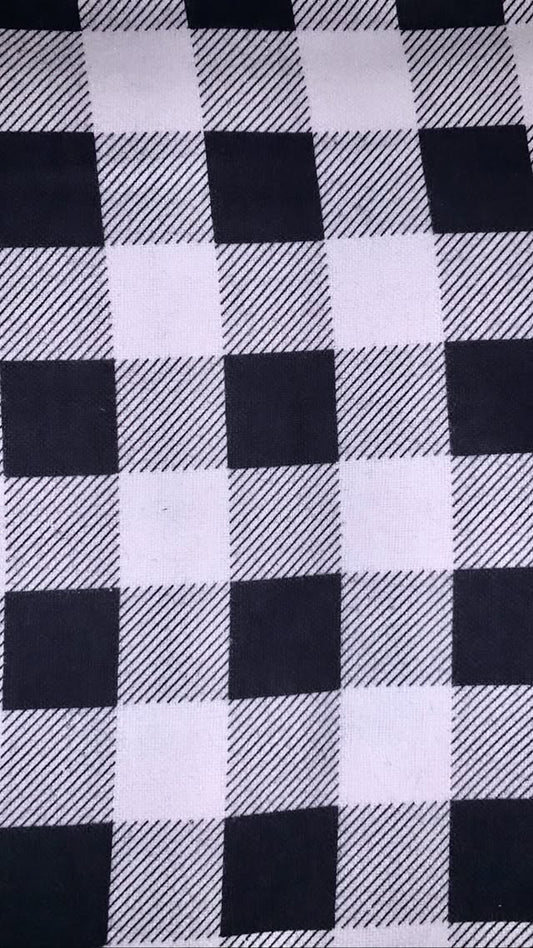 Black And White Plaid