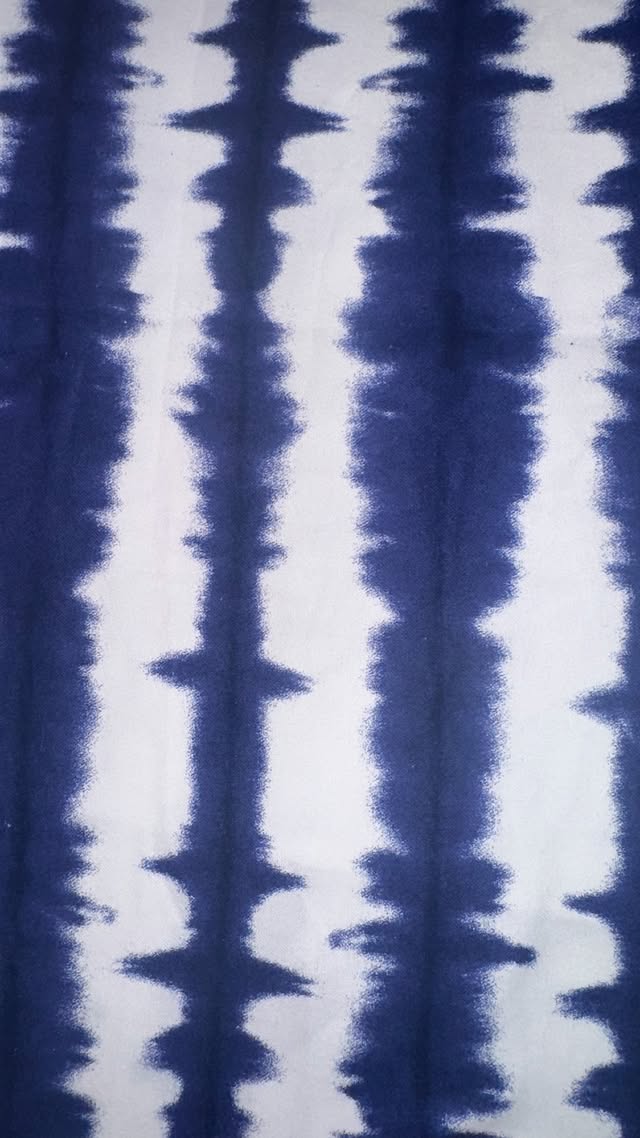 Blue And White Tie Dye