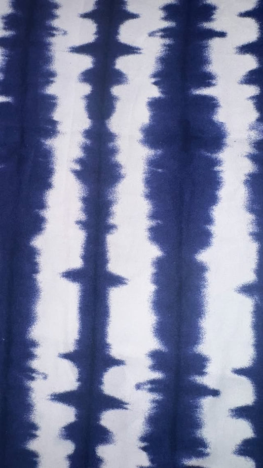Blue And White Tie Dye