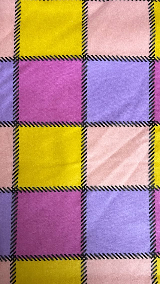 Bright Girly Large Squares