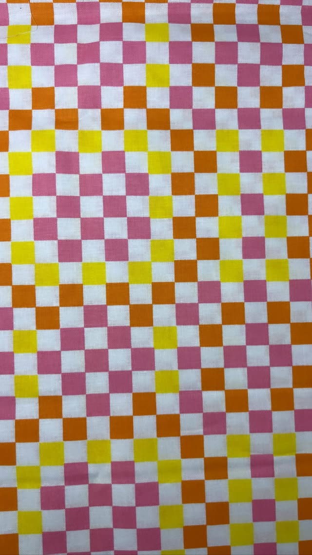 Bright Summer Checkered