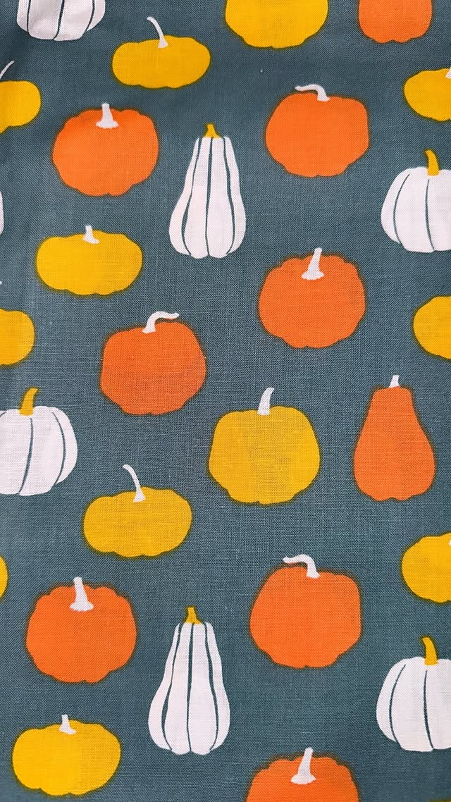 Colorful Pumpkins And Gourds On Blue