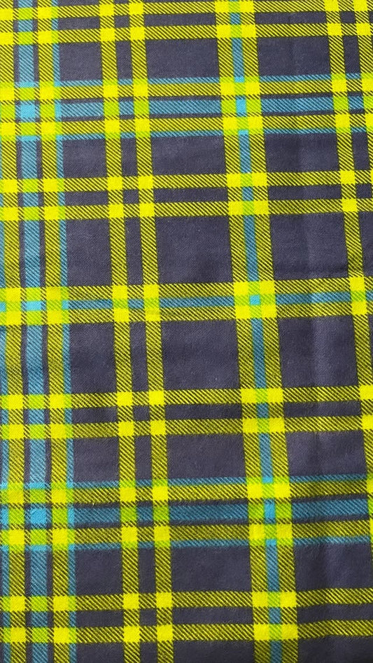 Green And Navy Plaid