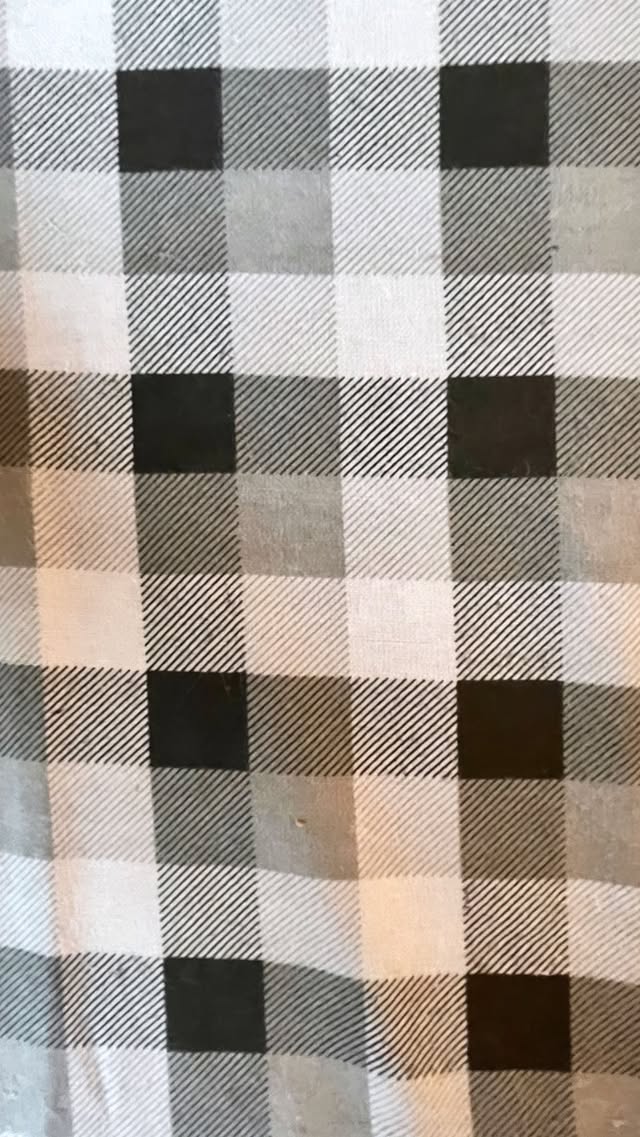 Grey, Black, And White Checkered