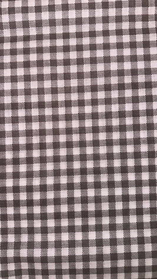 Grey And White Checkered