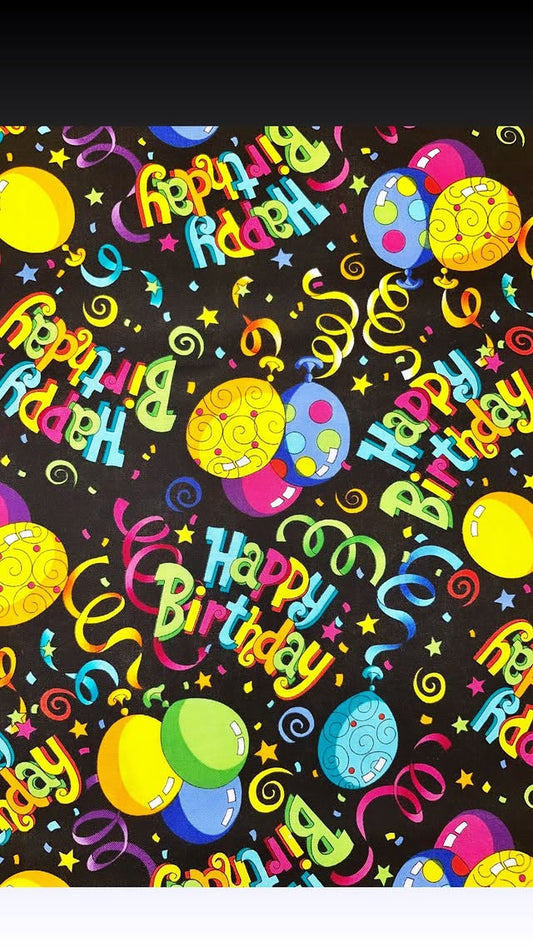 Happy Birthday And Balloons
