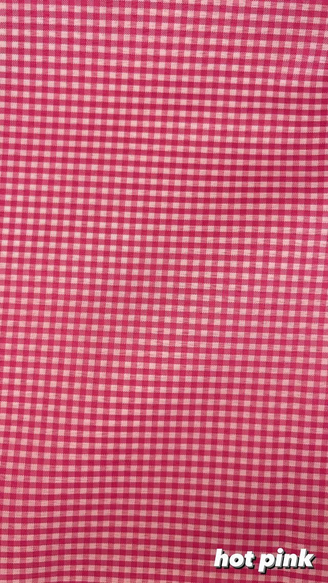 Hot Pink Mini Checkered