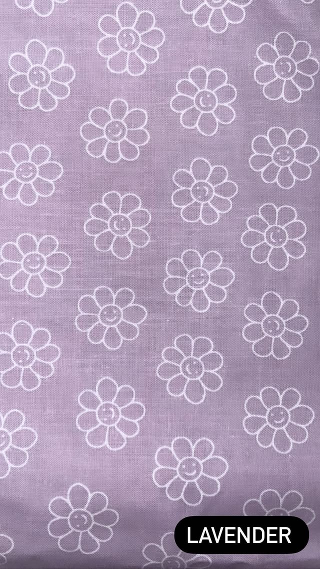 Lavender Smiling Flowers