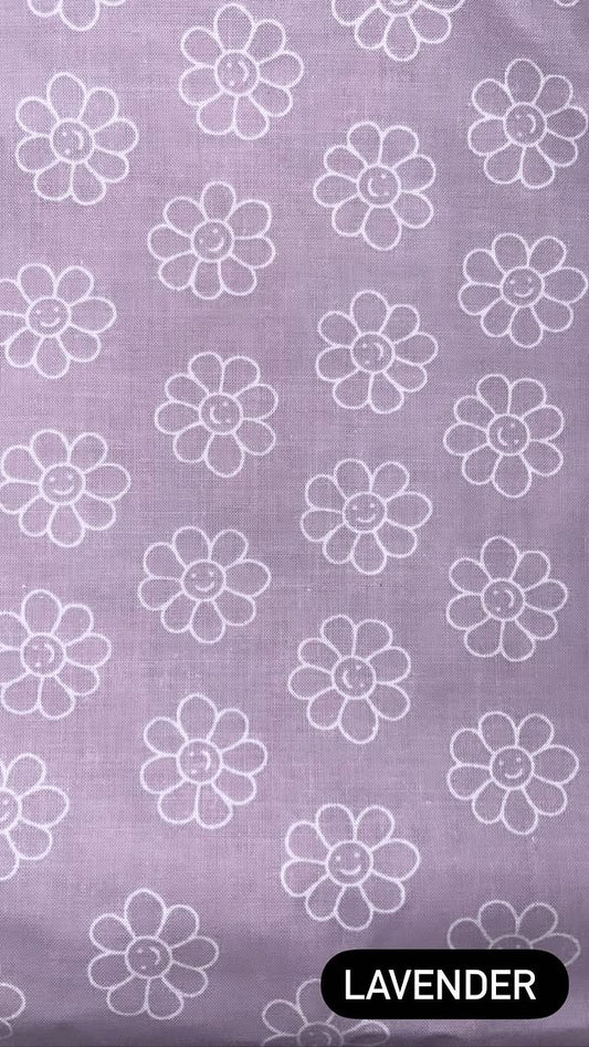 Lavender Smiling Flowers
