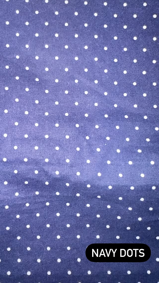 Lavender With White Dots