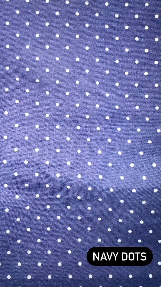 Lavender With White Dots