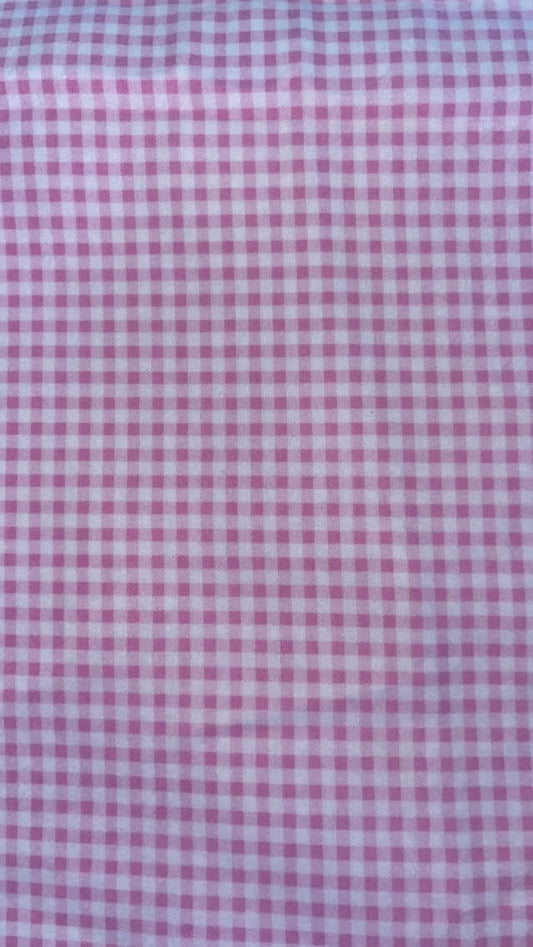 Light Pink Mini Checkered