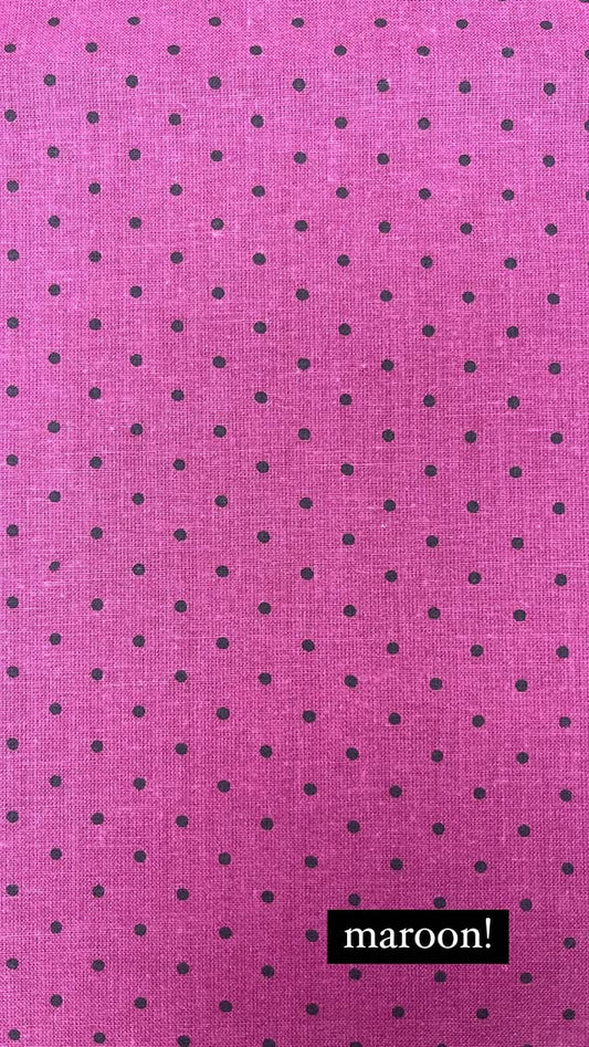 Maroon Dots