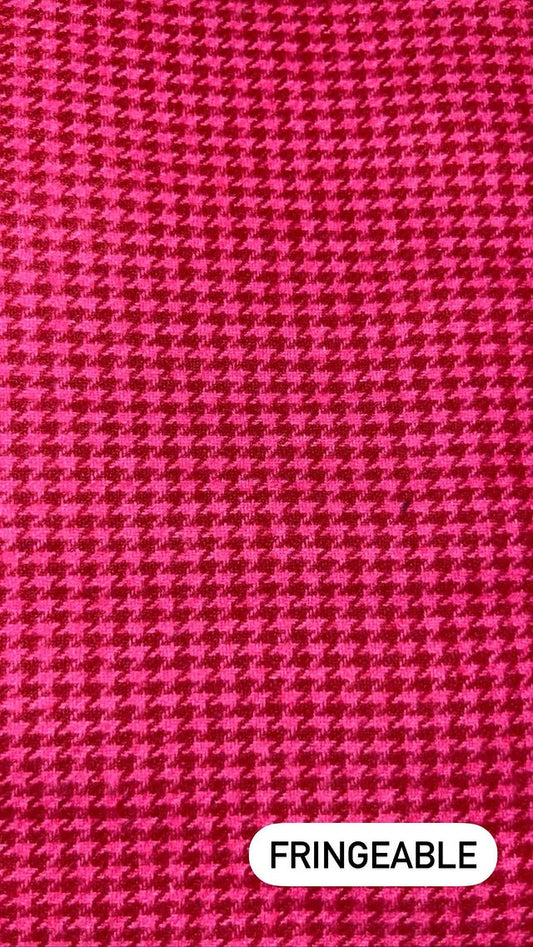 Mini Hot Pink Checkered