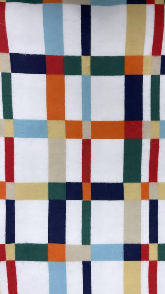 Multi Colored Quilt Pattern