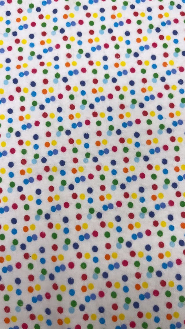 Multicolored Confetti Dots