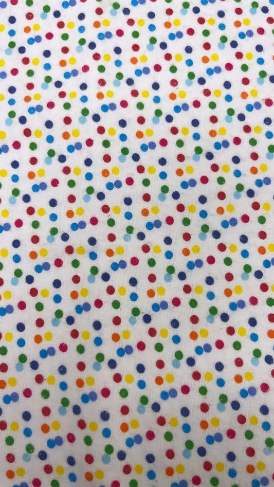 Multicolored Confetti Dots