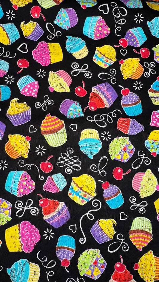 Multicolored Cupcakes