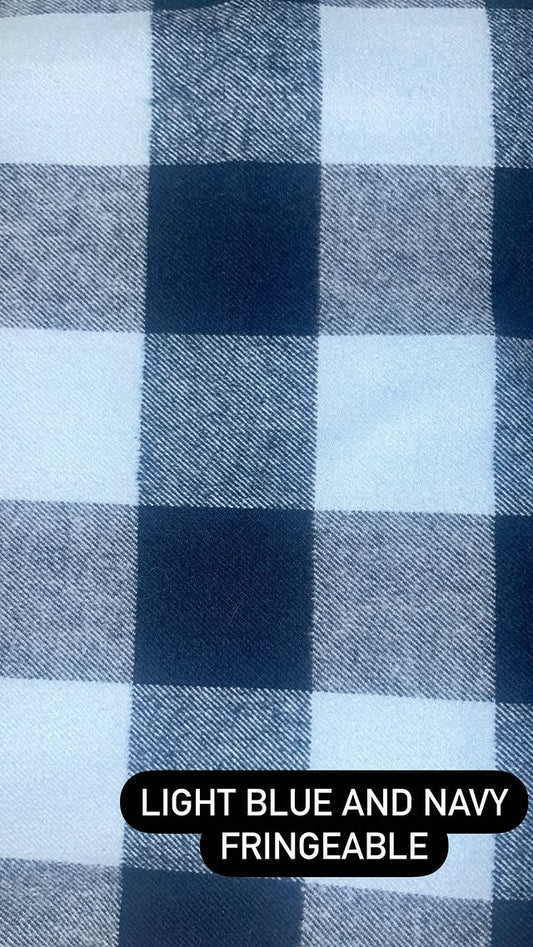 Navy And Blue Squares