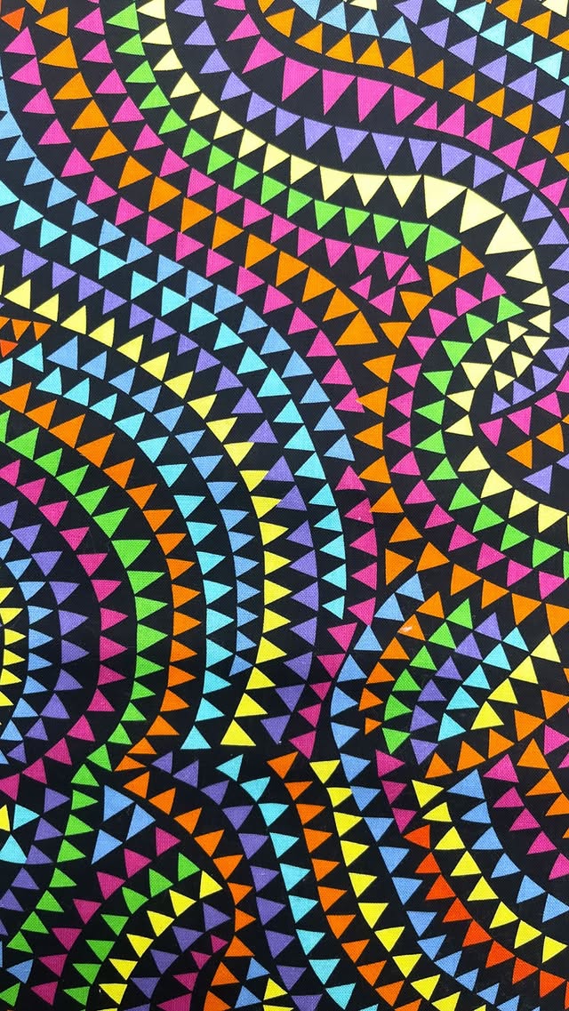 Neon Triangles