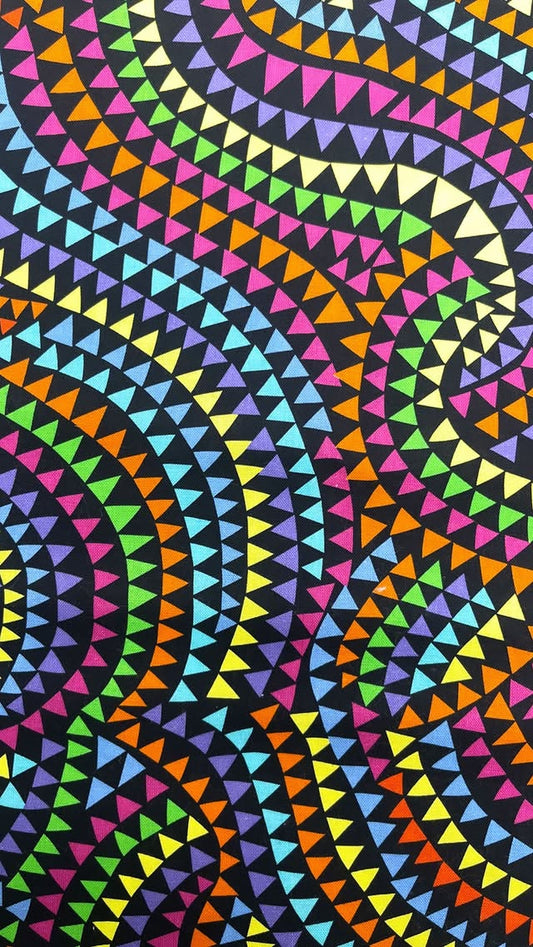Neon Triangles