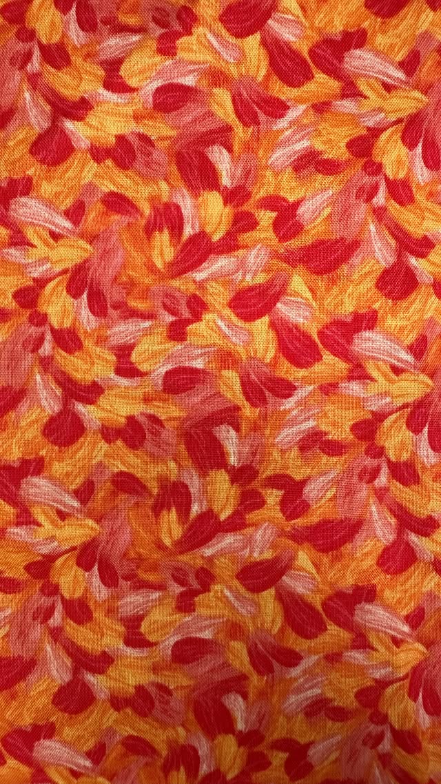 Orange And Pink Swirl
