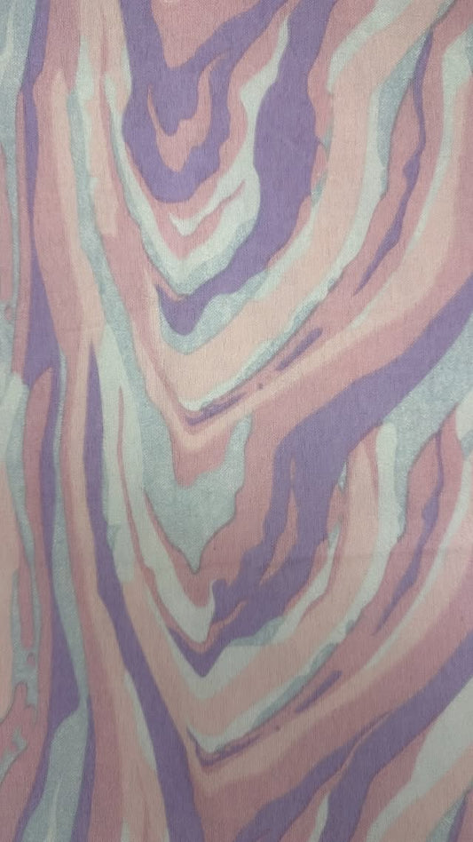 Pastel Purple, Pink, And Blue Swirl