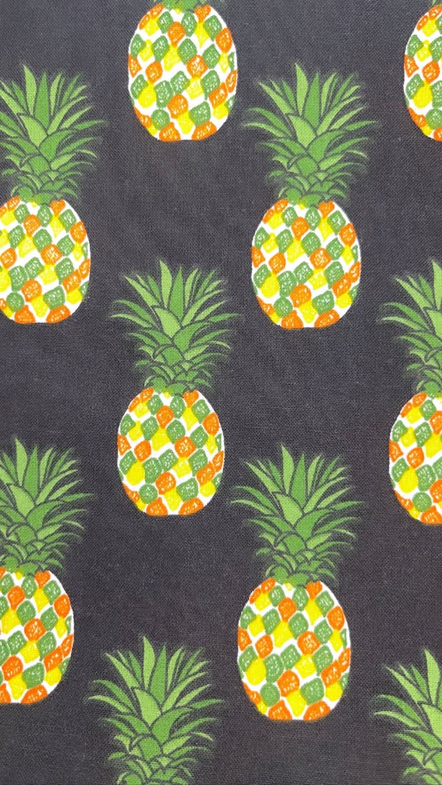 Pineapples On Black
