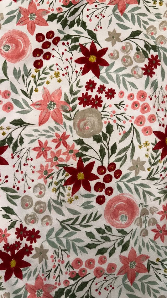 Pink And Red Christmas Bloom