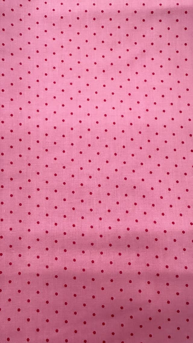 Pink With Dark Pink Dots