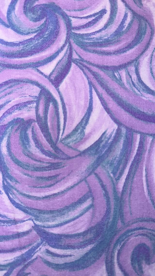 Purple And Blue Swirls
