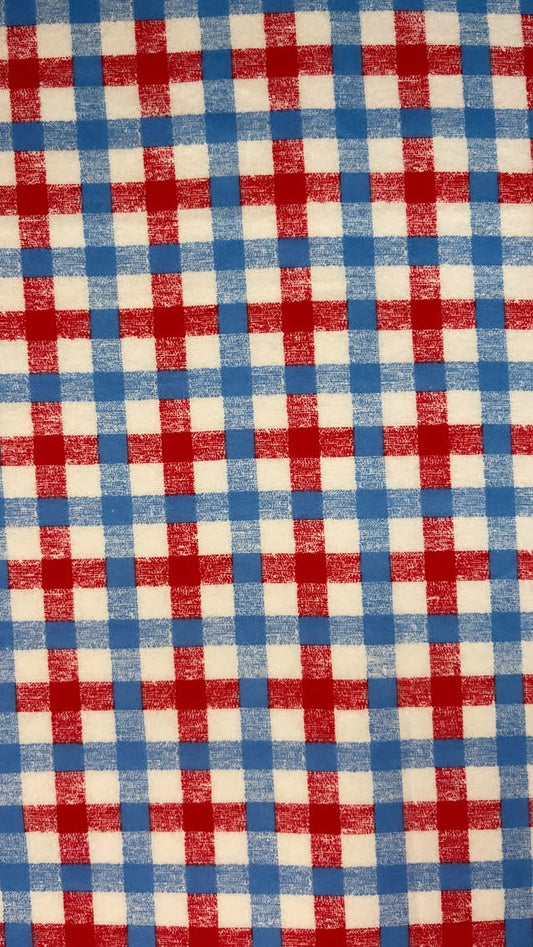 Red, White, And Blue Plaid 2
