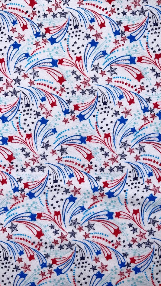 Red White And Blue Shooting Stars