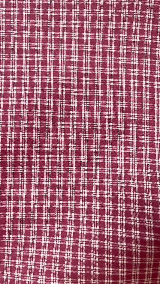Red And White Mini Squares