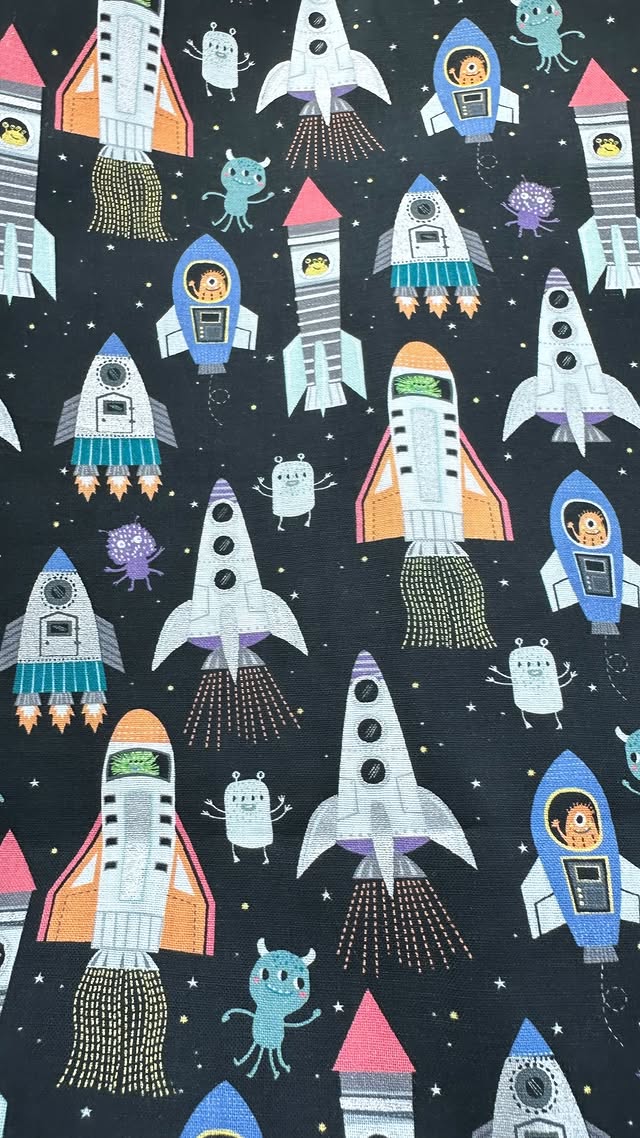 Rockets In Space With Aliens