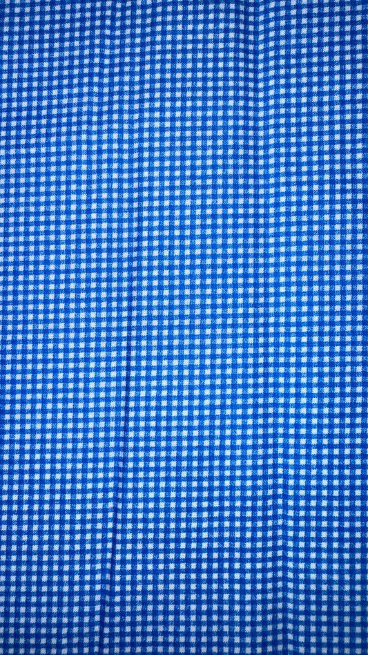 Royal Mini Blue Check