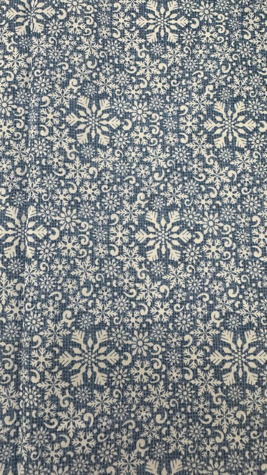 Small Blue Snowflakes