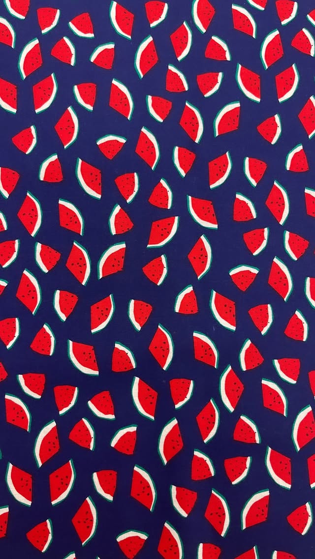 Watermelons On Navy